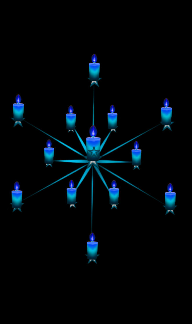 Star Candle Lights 5