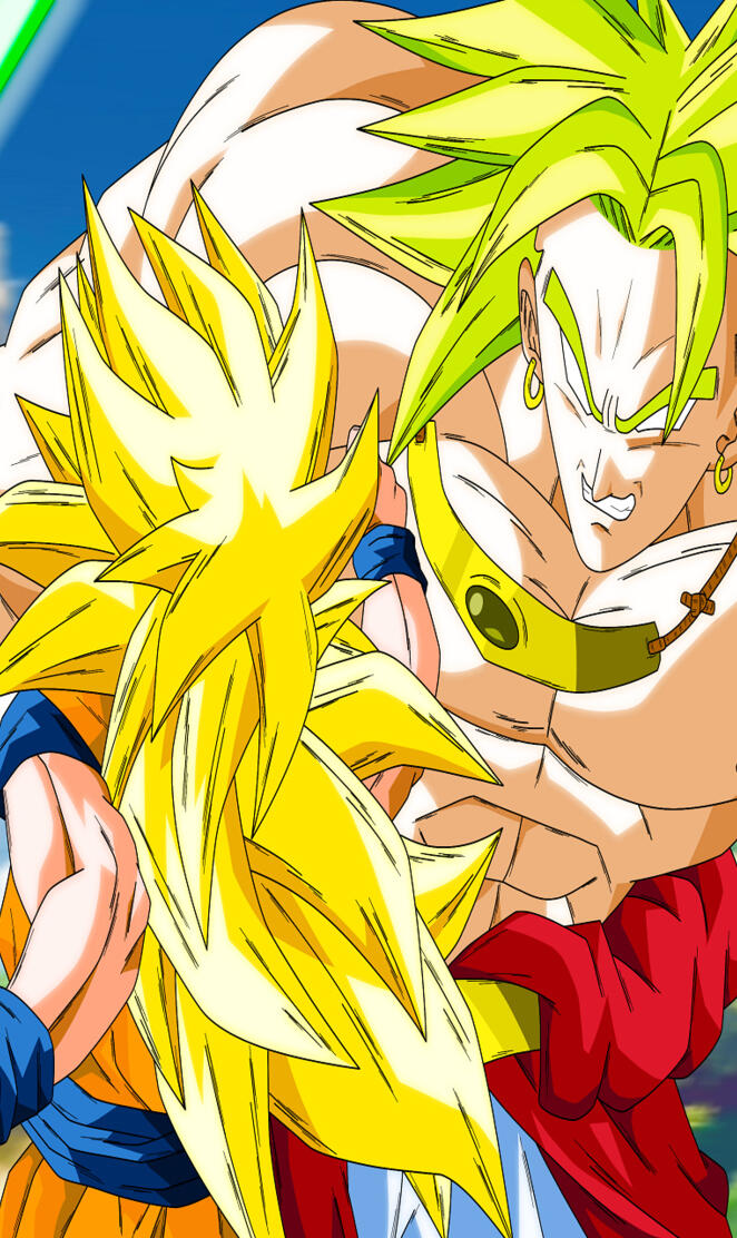 Goku ssj3 vs Broly