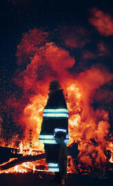 Fire force 4k wallpape