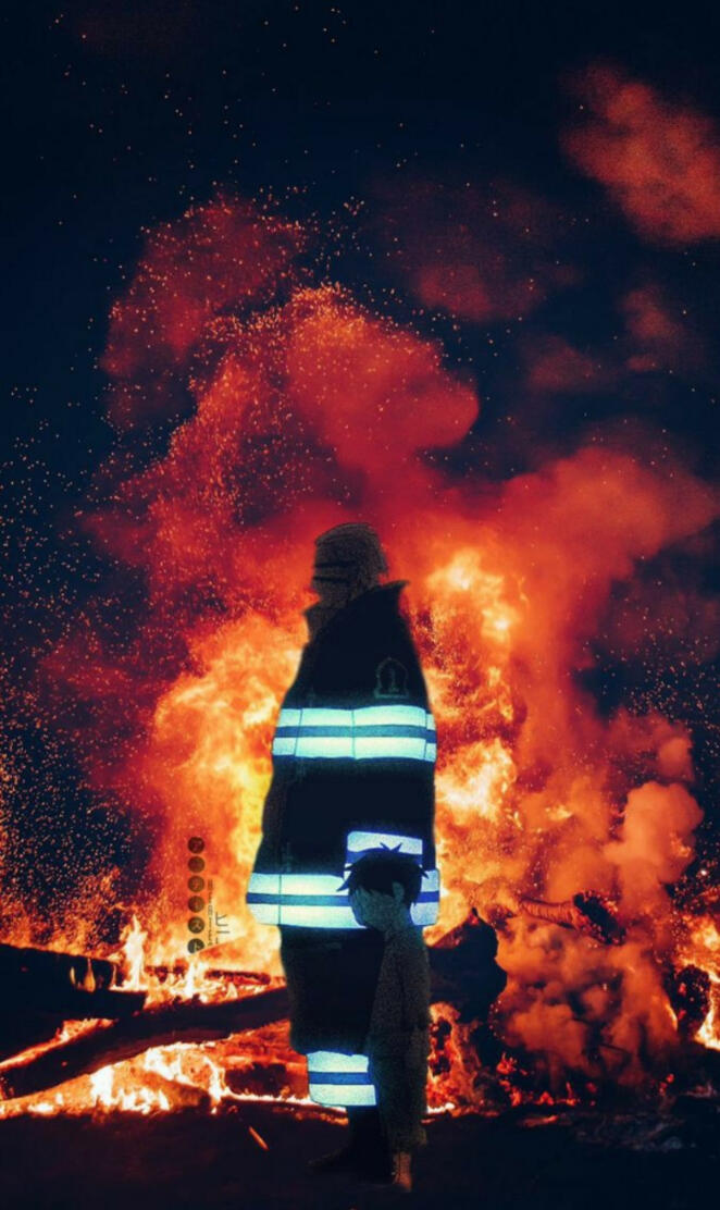 Fire force 4k wallpape