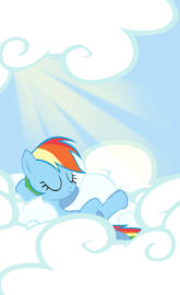 Rainbow Dash Chills