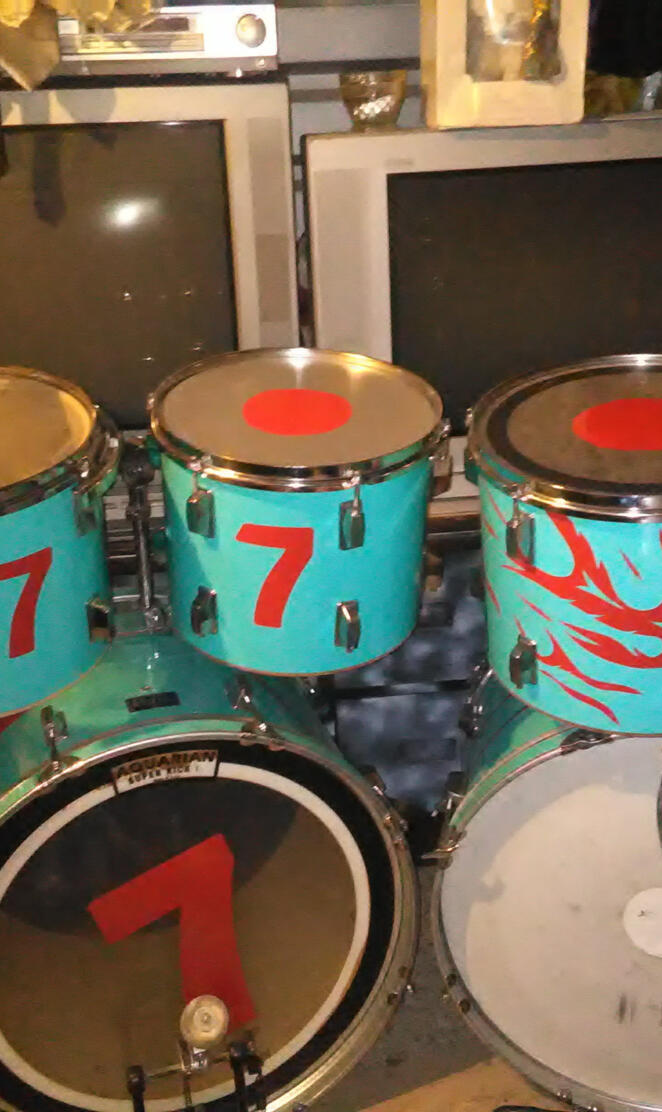 Number 7 drums