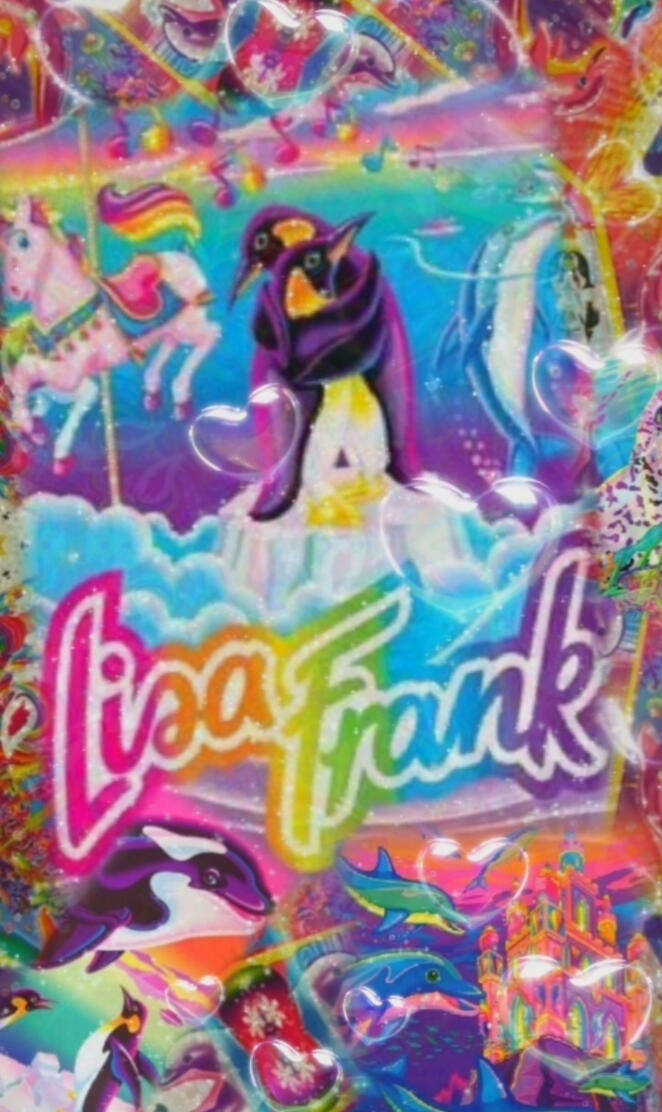 Lisa Frank collage