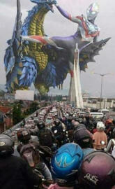 Ultraman In Bandung