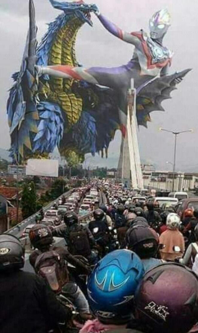 Ultraman In Bandung