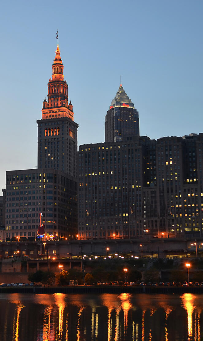 Cleveland At Night