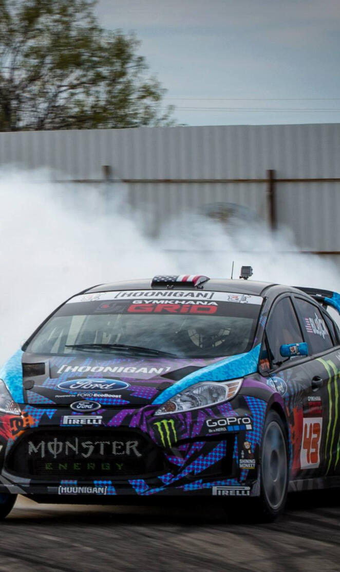 Ken Block drifting