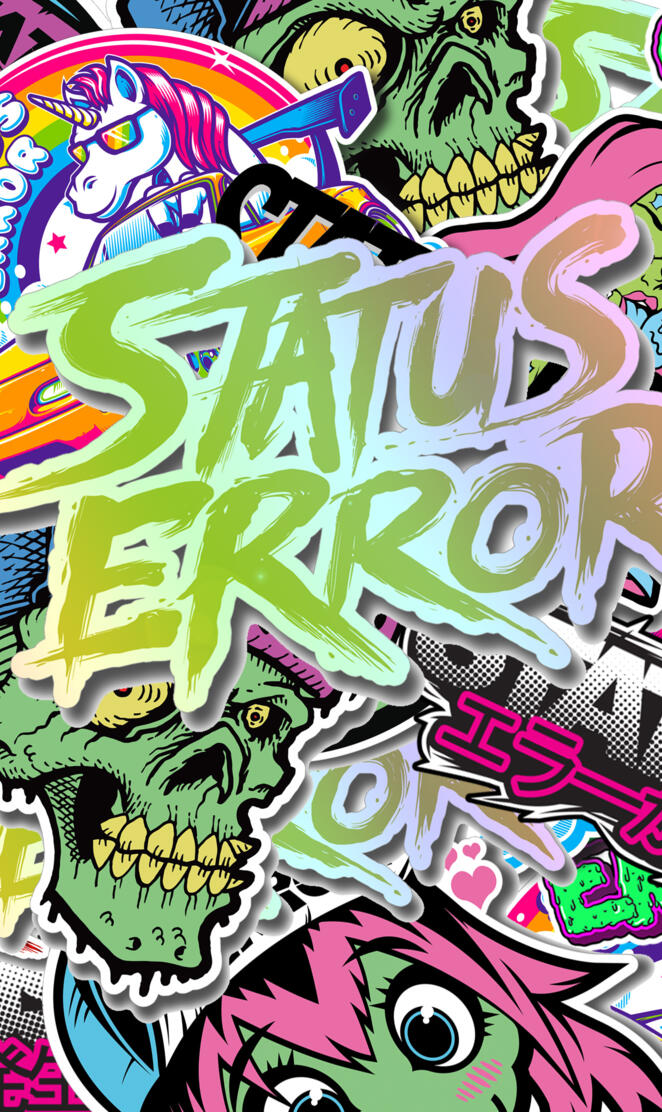 Status Error sticker