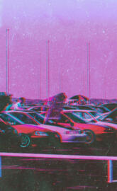 80's Cyberpunk Parking