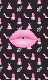 Pink lipstick