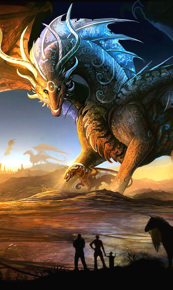 Elemental Old Dragon