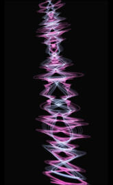 Beautiful audio wave