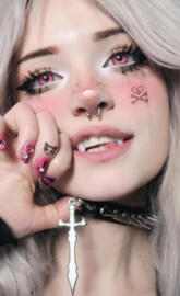 Gothic Anime Girl 🖤♥️