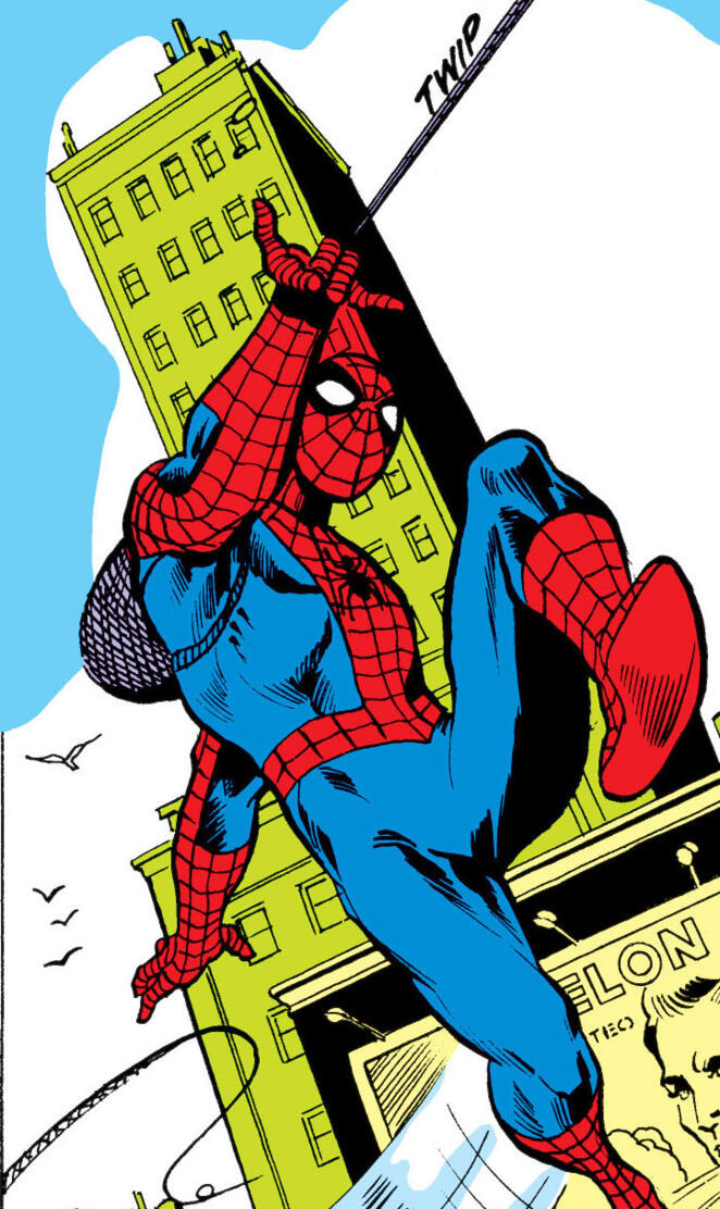 Spiderman Web Swinging