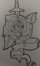 Tattoo rose