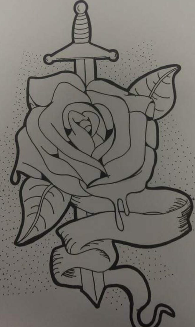 Tattoo rose