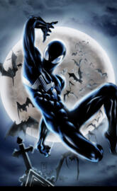 Black suit spiderman