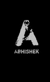 Abhishek name art