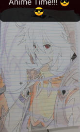 Anime drawing