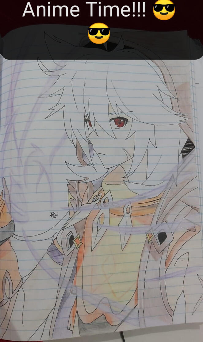 Anime drawing