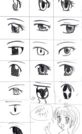 Shojo Eyes Draw