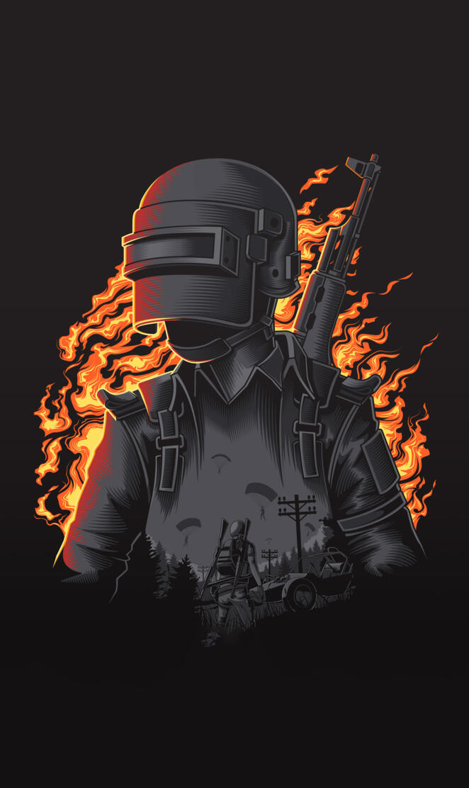 pubg illustration