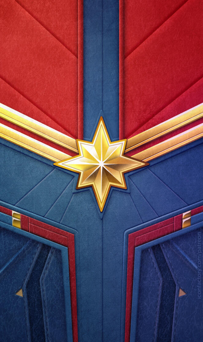 Captain Marvel Suit 