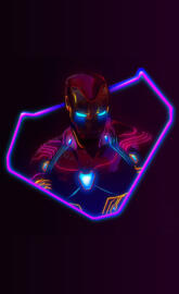 Neon IronMan