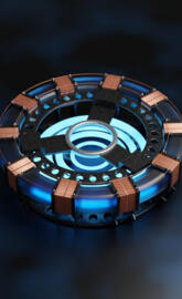 Arc Reactor 3D wallpap