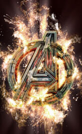 Avengers Logo Flame
