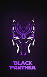 Black Panther Neon