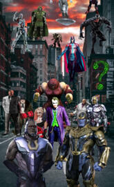 Marvel DC Villians