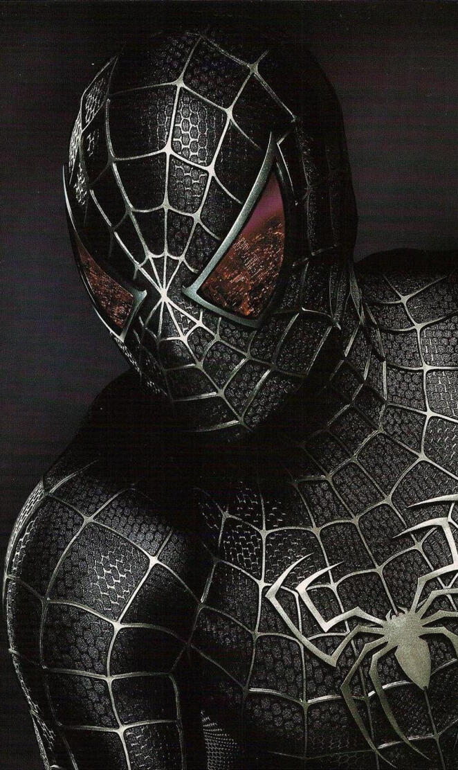 Black suit spiderman