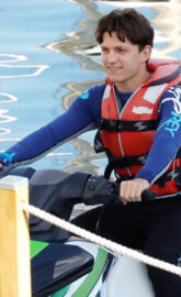 Tom Holland jetski