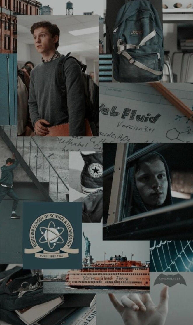 Peter Parker Collage