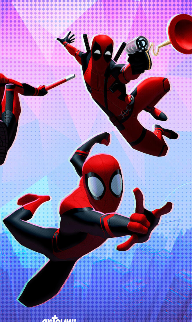 spiderman and deadpool