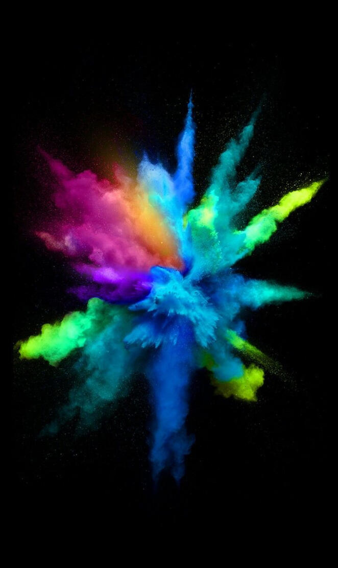 explosion de colores