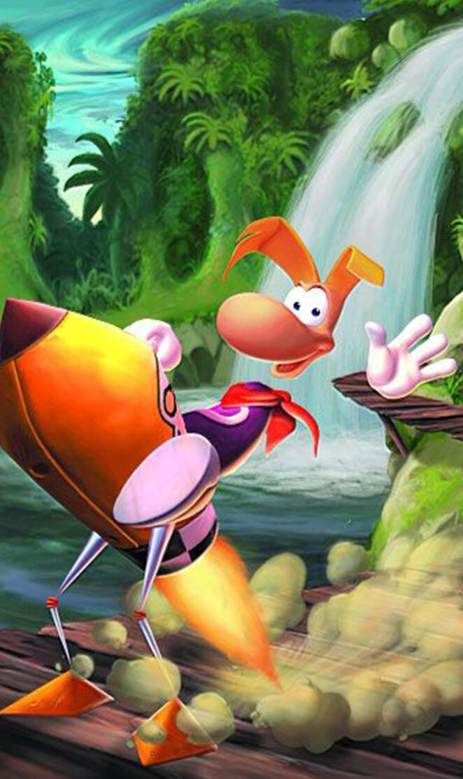 Rayman background