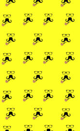 Cool mustache BG