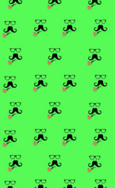 Cool mustache BG