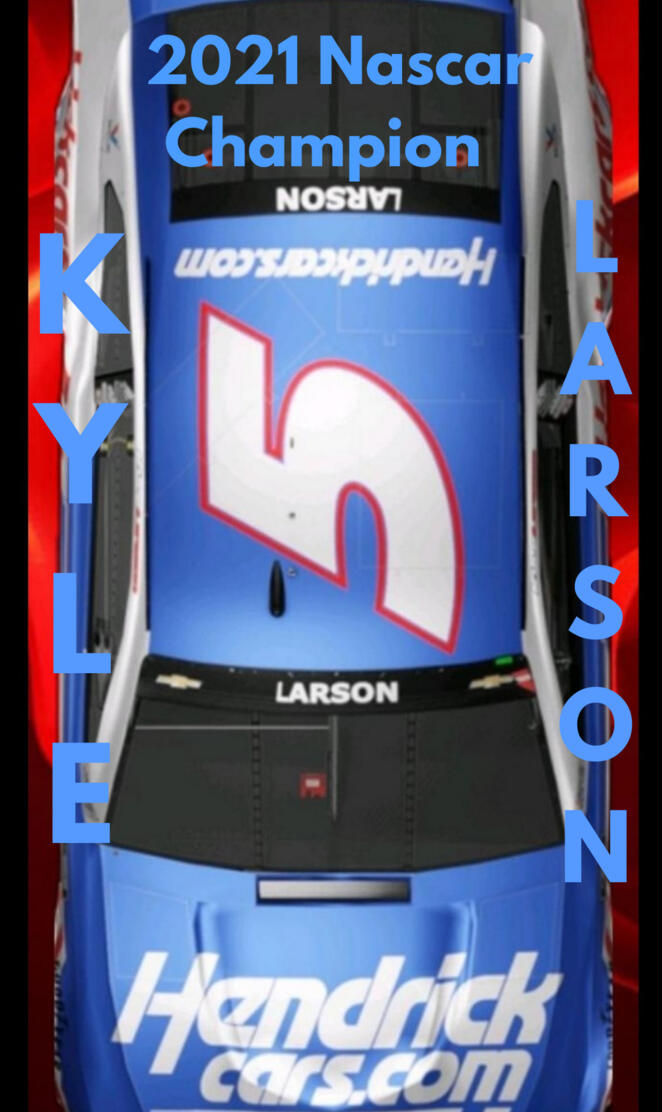 Kyle Larson 2021 Champ