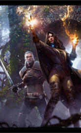 Yennefer and Geralt