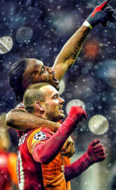 Drogba Sneijder
