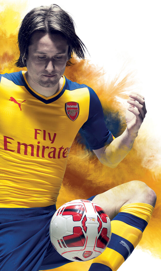 Arsenal Rosicky 2014