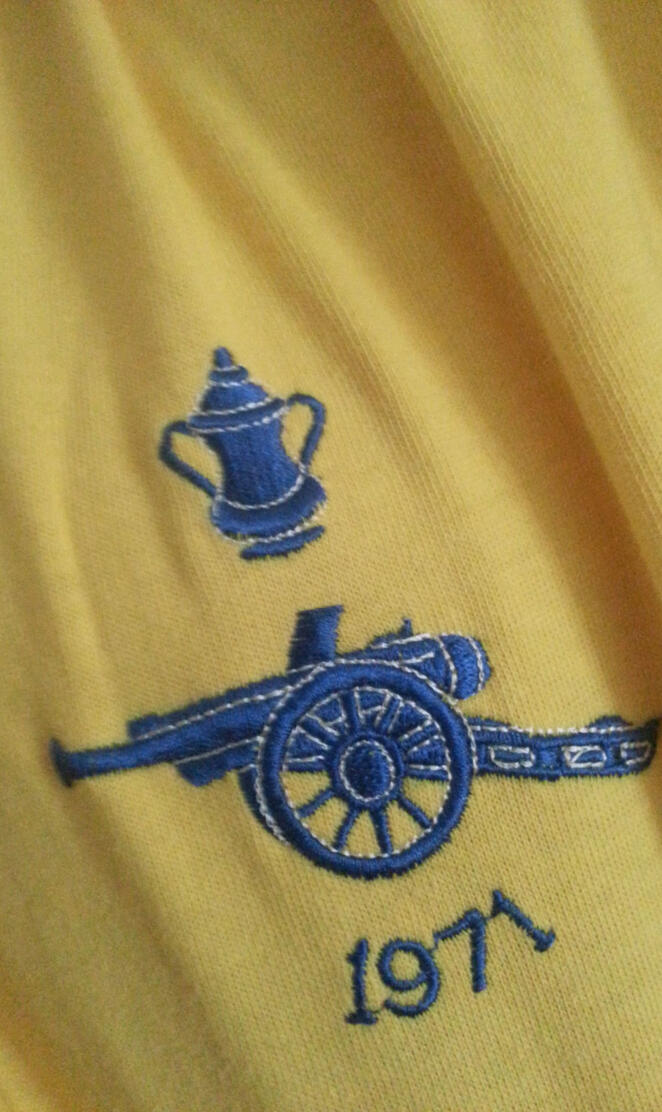 Arsenal shirt 1971