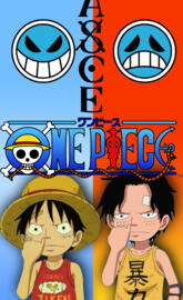 LUFFY and ACE