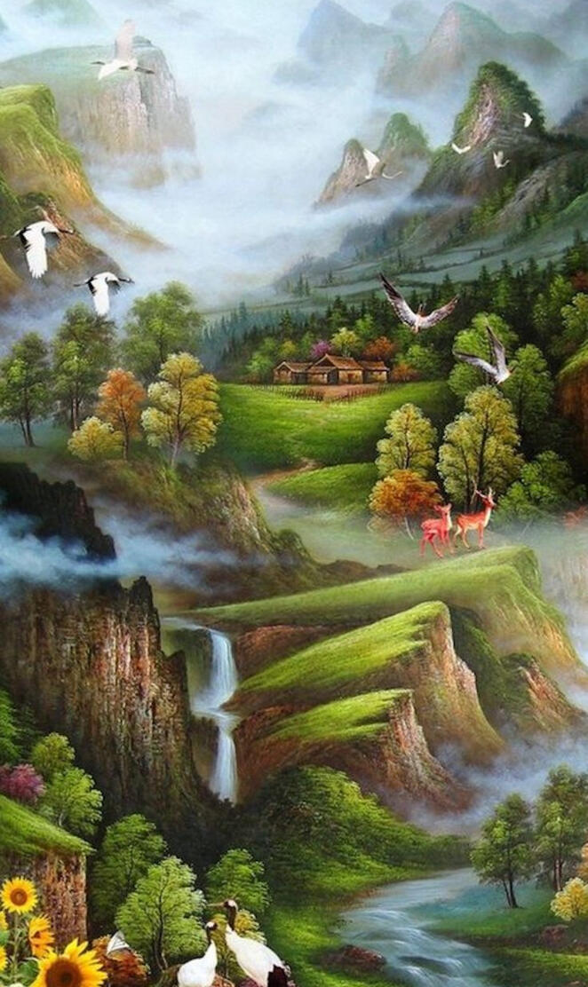 paysage art