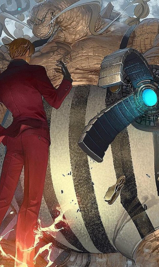 Sanji confronts Queen