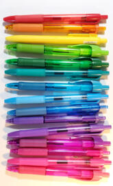 colourful pens (pride)