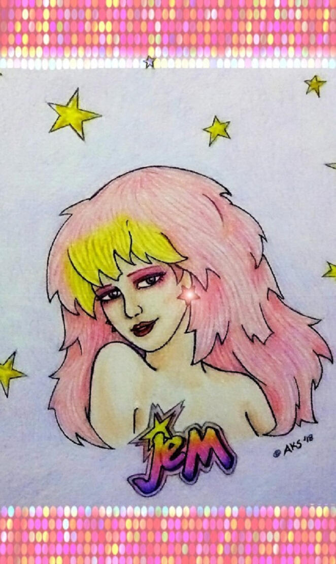 JEM 80s Retro Art